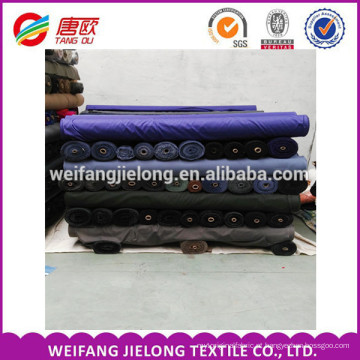 China Fornecedor de Ouro 100% tecido de sarja de tecido de algodão 65/35 TC Sarja Tecido 21x21 / 108x58 Para o vestuário